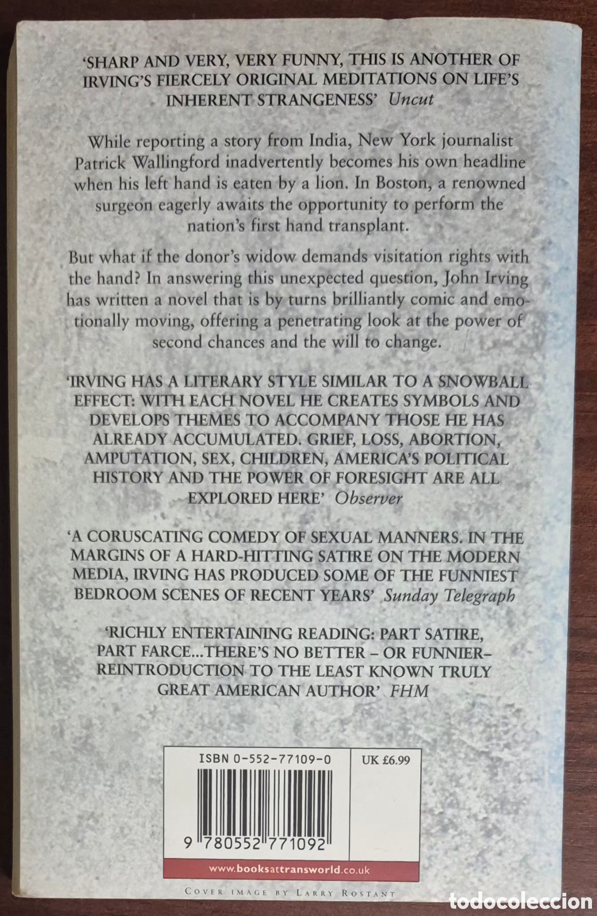 Libros de segunda mano: JOHN IRVING - THE FOURTH HANDS - Foto 2