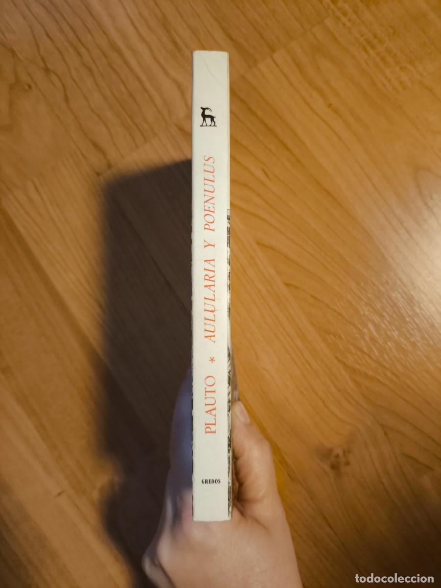 Libros de segunda mano: Libro Aulularia y Poenulus (Plauto) - Editorial Gredos - Foto 3
