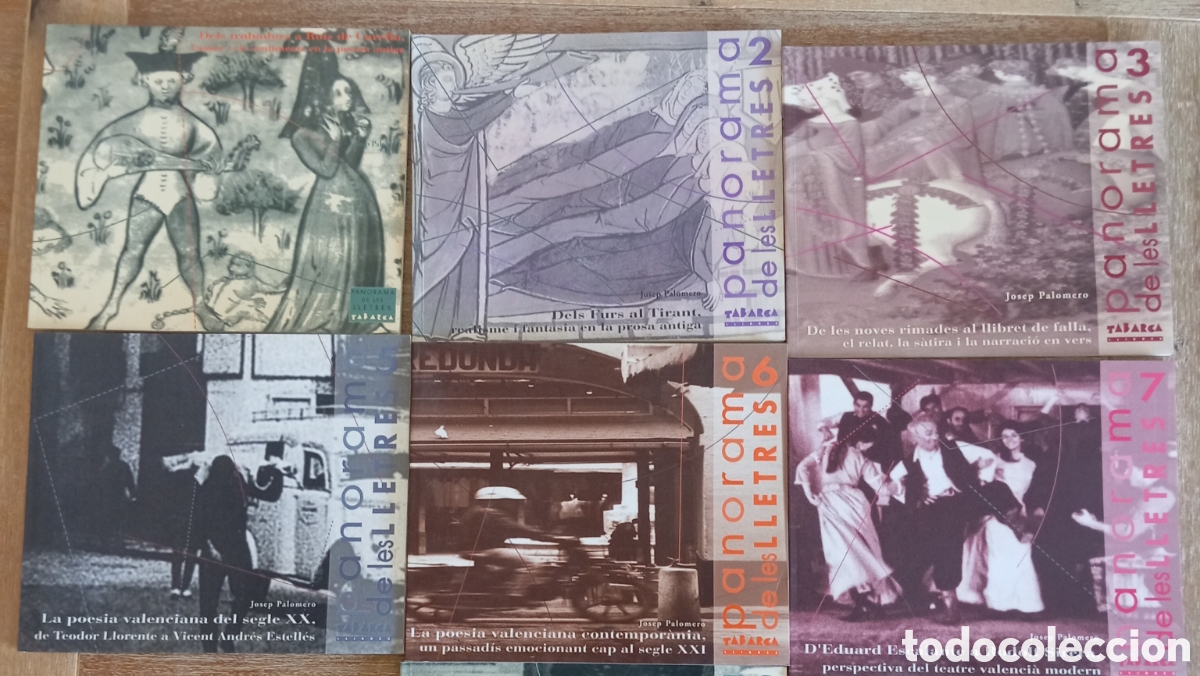 Libros de segunda mano: PANORAMA DE LES LLETRES - TABARCA LLIBRES