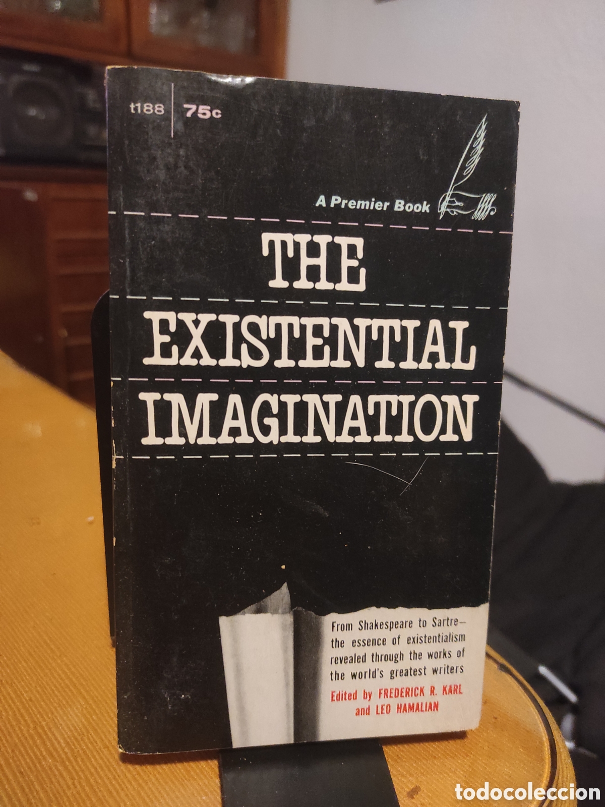 Libros de segunda mano: The Existential Imagination - Frederick R. Karl y Leo Hamalian.