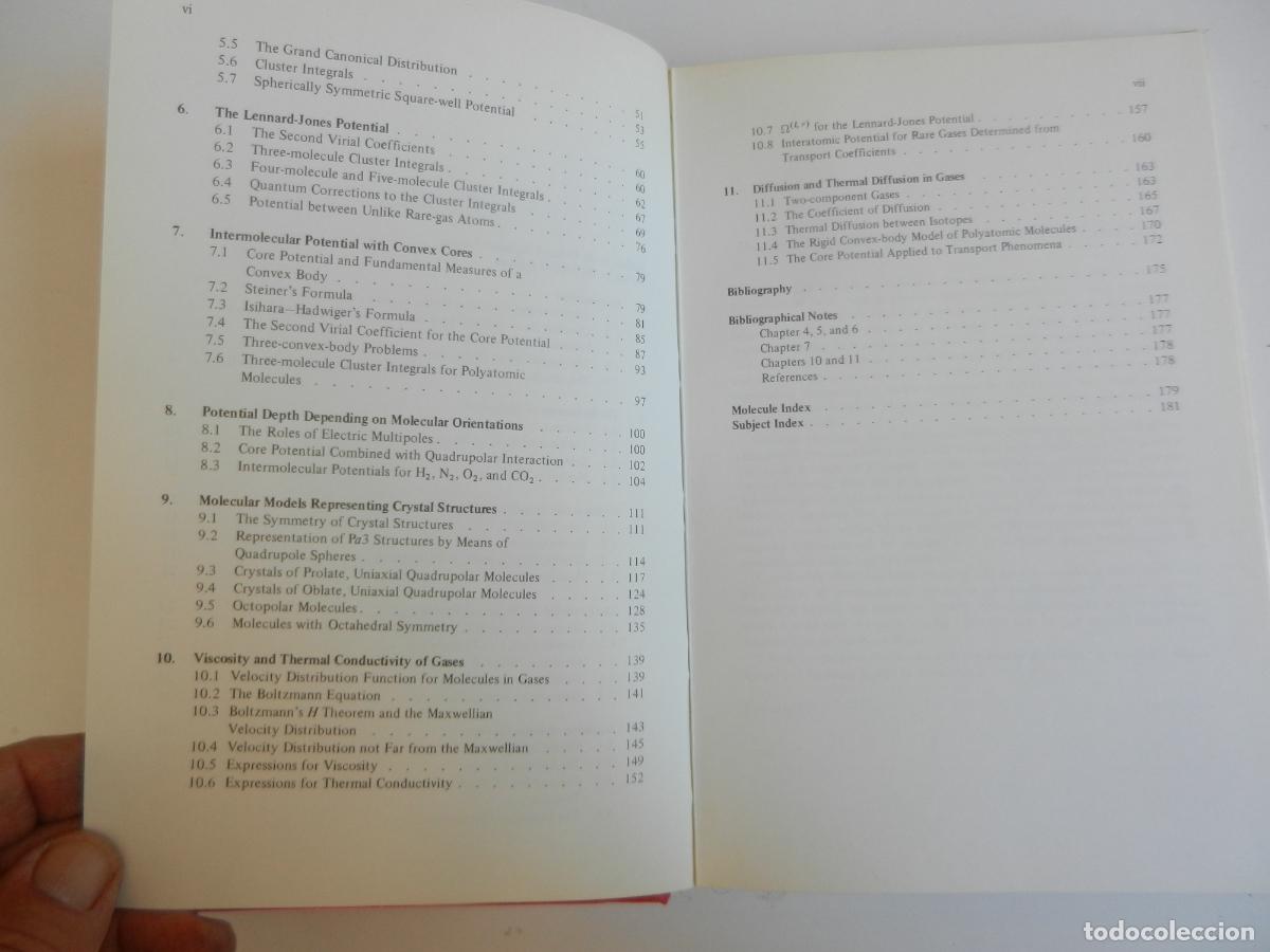 Libros de segunda mano: INTERMOLECULAR FORCES - T. KIHARA - JOHN WILEY & SONS 1976. - Foto 6