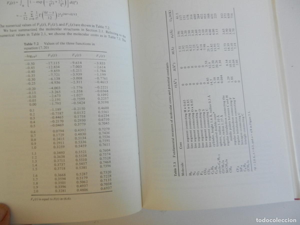 Libros de segunda mano: INTERMOLECULAR FORCES - T. KIHARA - JOHN WILEY & SONS 1976. - Foto 8