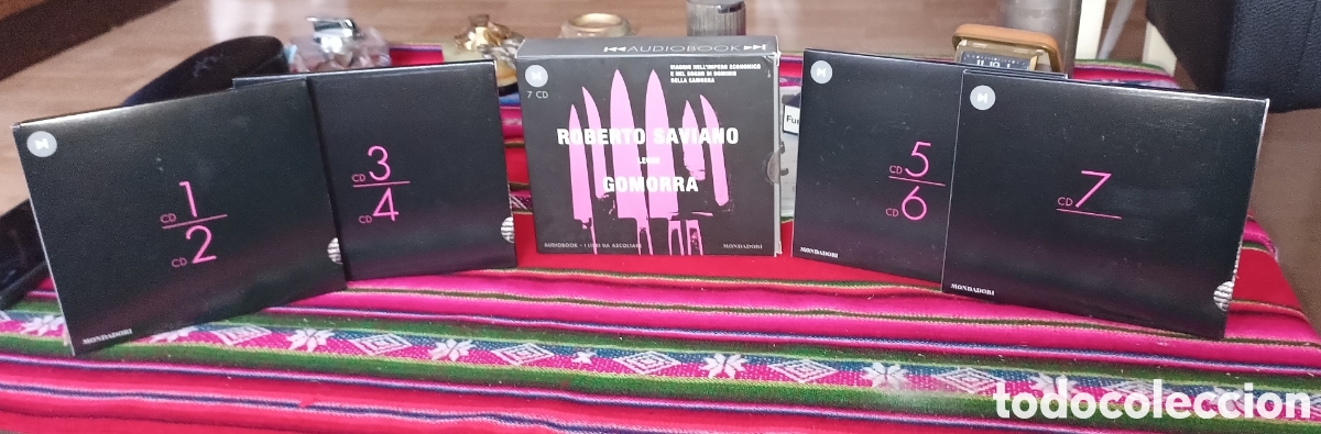Libros de segunda mano: Audiolibro Gomorra de Roberto Saviano.