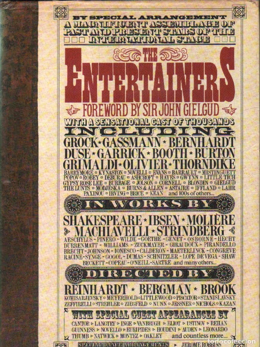 Libros de segunda mano: THE ENTERTAINERS. GIELGUD, JOHN. A-IDIO-404