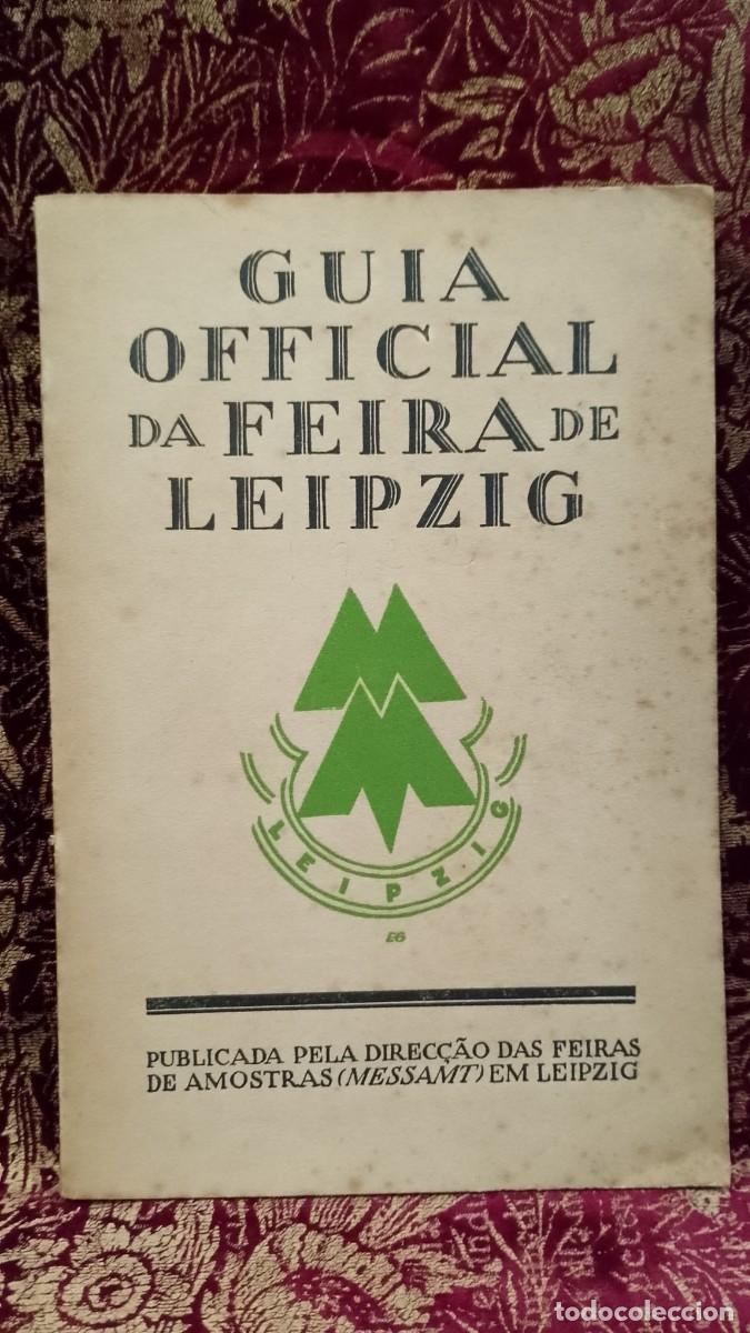 Libros de segunda mano: Guia Official da Feira de Leipzig 1922 Ed Portuguesa