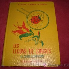 Libros de segunda mano: LES LEÇONS DE CHOSES. Lote 18482024