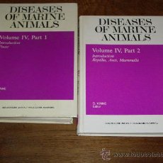 Libros de segunda mano: DISEASES OF MARINE ANIMALS. Lote 26300028