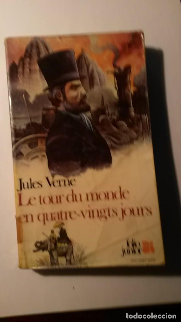 Jules Verne Le Tour Du Monde En Quatre Vingt Jours Gallimard Folio Junior 1983 - 