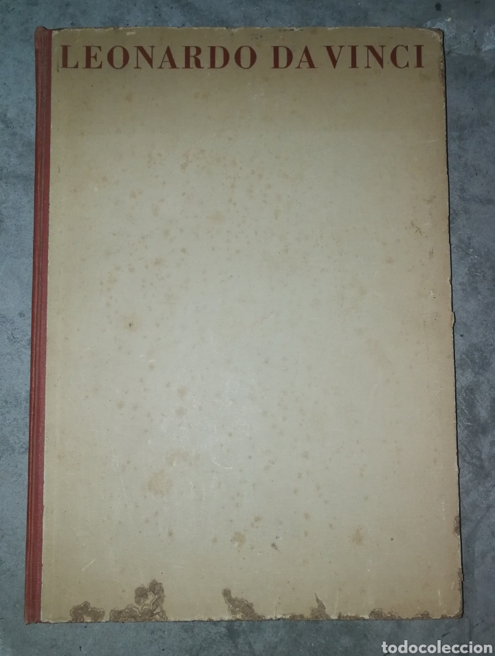 Libros de segunda mano: Libro Leonardo Da Vinci alem&aacute;n. Editado Berl&iacute;n 1952