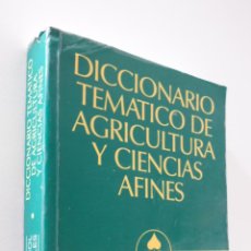 Libros de segunda mano: DICCIONARIO TEMÁTICO DE AGRICULTURA Y CIENCIAS AFINES INGLÉS-ESPAÑOL, ESPAÑOL-INGLÉS GOZALO, MARÍA J. Lote 157673033