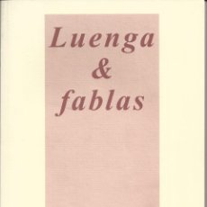 Livros em segunda mão: LUENGA & FABLA. LUMERO 1. UESCA 1997. PUBLICACION AÑAL DE RECHIRAS... EN ARAGONES. Lote 171094282