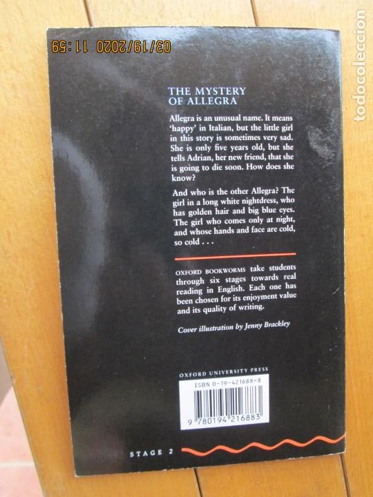 The Mystery Of Allegra Summary