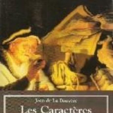 Libros de segunda mano: LA BRUYÈRE - LES CARACTÈRES (CLASSIQUES UNIVERSELS - FRANÇAIS). Lote 207081296