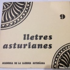 Libros de segunda mano: LLETRES ASTURIANES 9 ACADEMIA DE LA LLINGUA ASTURIANA. BABLE. Lote 207671933