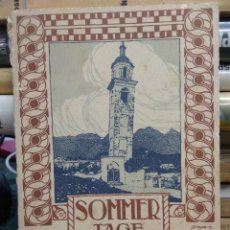 Livres d'occasion: SOMMER TAGE IN ST-MORÍTZ. EN ALEMÁN. L.9601-974. Lote 224506052