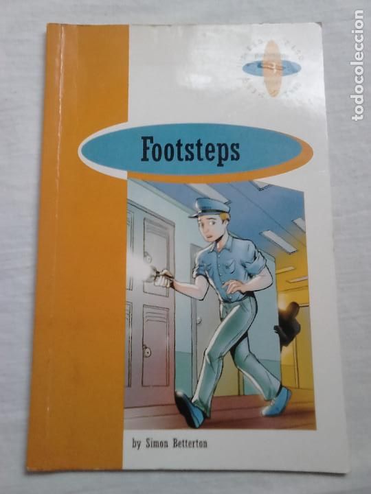 Libros de segunda mano: Footsteps - Simon Betterton - Burlington Boks, 2.&ordm; E.S.O., 2000 / EN INGL&Eacute;S - Foto 1