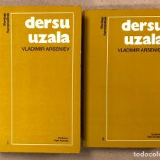 Libros de segunda mano: DERSU UZALA. VLADIMIR ARSENIEV. 2 TOMOS (COMPLETA). HORDAGO EDITORIAL LUR 1984. EUSKERA.. Lote 234899635