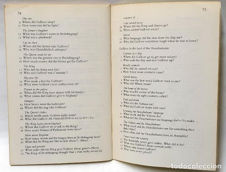Libros de segunda mano: Libro Gullivers travels. Jonathan Swift. En ingles. - Foto 5