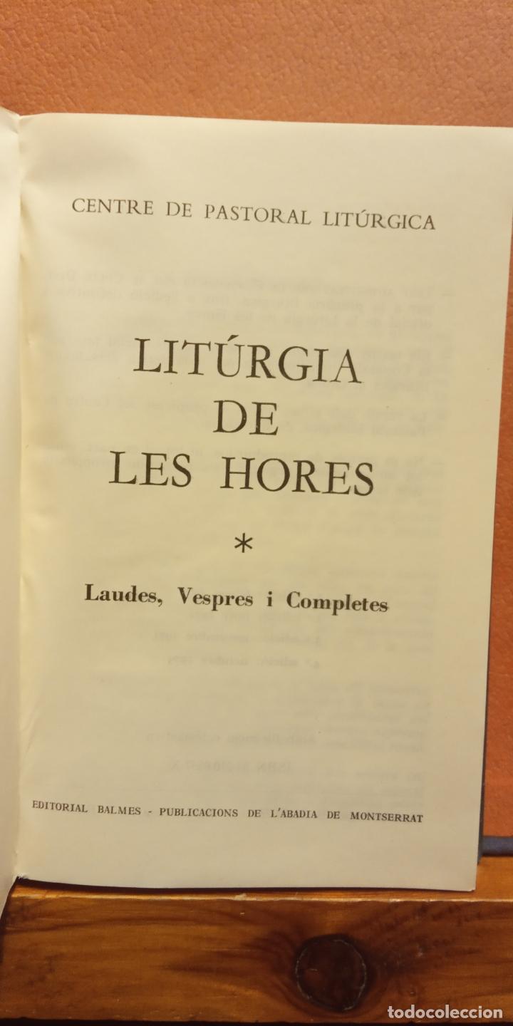 Liturgia De Les Hores Vespres