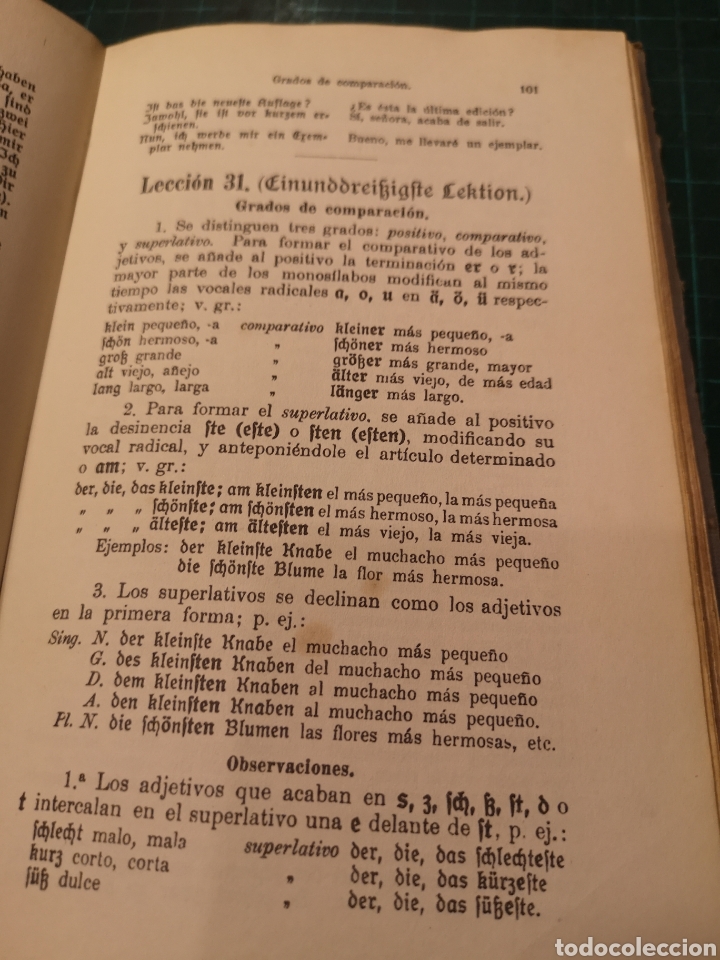 Libros de segunda mano: Gramática Sucinta de la lengua Alemana - Foto 7 - 304177748