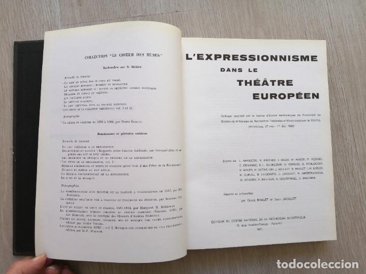 Libros de segunda mano: Lexpressionnisme dans le théâtre européen. Éditions du CNRS. En frances. - Foto 4 - 304196413