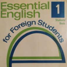 Livros em segunda mão: ESSENTIAL ENGLISH FOR FOREIGN STUDENTS. 1. Lote 325001698