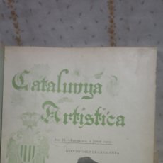 Libros de segunda mano: CATALUNYA ARTISTICA. ANY III. BARCELONA 1902. GENT NOTABLE DE CATALUNYA. Lote 344889398
