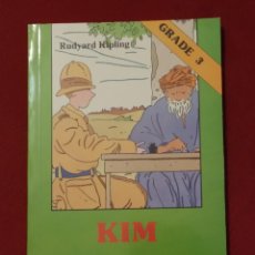 Libros de segunda mano: KIM DE RUDYARD KIPLING. EDITORIAL ALHAMBRA EDICIÓN 1989. GRADO 3. Lote 346875468