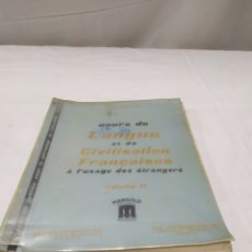 Libros de segunda mano: COURS DE LANGUE ET DE CIVILI FRANCAISES II, EDITORIAL MANGOLD SA, 1965. Lote 357190985