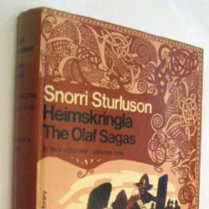 Libros de segunda mano: (P1) HEIMSKRINGLA THE OLAF SAGAS - SNORRI STURLUSON - VOLUMEN I - EN INGLES. Lote 360622095