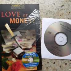 Libros de segunda mano: LOVE OR MONEY?.- ROWENA AKINYEMI. CON CD AUDIO TEXTO INTEGRO. SIN USAR. Lote 364054116