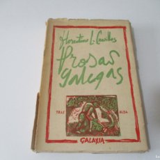 Libros de segunda mano: FLORENTINO L. CUEVILLAS PROSAS GALLEGAS (GALLEGO) W14679. Lote 364081191