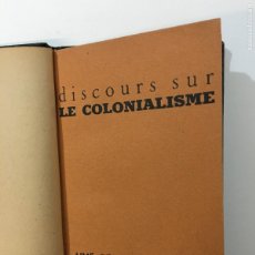 Libros de segunda mano: AIMÉ CÉSAIRE. DISCOURS SUR LE COLONIALISME. ÉDITIONS RÉCLAME. PARIS, 1950.. Lote 376305479