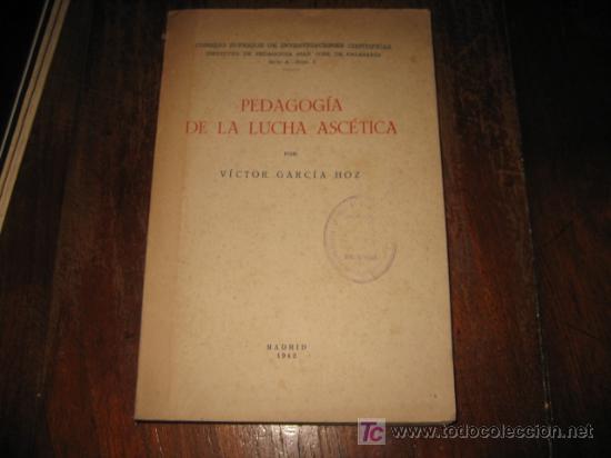 Libros de segunda mano: PEDAGOGIA DE LA LUCHA ACETICA - Foto 1