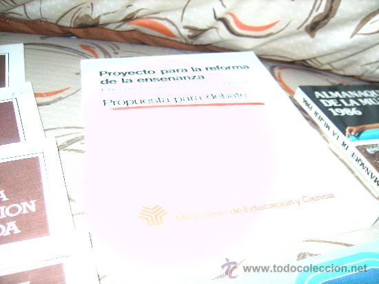 Libros de segunda mano: Proyecto para la Reforma. MEC - Foto 1