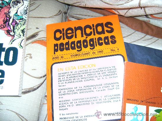 Libros de segunda mano: CIENCIAS PEDAGOGICAS NUM. 4, 1982 - Foto 1