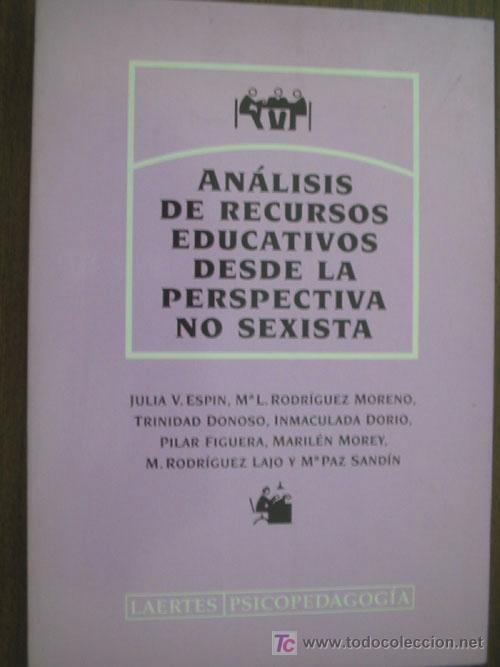 Gebrauchte B&uuml;cher: AN&Aacute;LISIS DE RECURSOS EDUCATIVOS DESDE LA PERSPECTIVA NO SEXISTA. 1996. Laerte