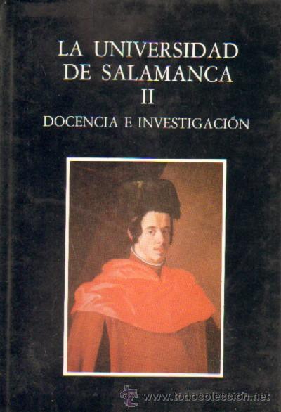 Second hand books: LA UNIVERSIDAD DE SALAMANCA II. ATMOSFERA INTELECTUAL Y PERSPECTIVAS DE INVESTIGACION (A-PED-442)