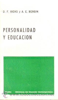 Libros de segunda mano: PERSONALIDAD Y EDUCACI&Oacute;N / RICKS; BERGIN - Foto 1