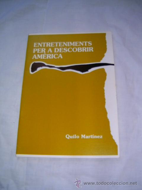 Libros de segunda mano: ENTRETENIMENTS PER A DESCOBRIR AM&Egrave;RICA