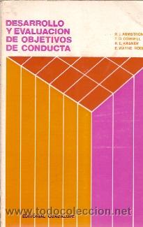Libros de segunda mano: DESARROLLO Y EVALUACI&Oacute;N DE OBJETIVOS DE CONDUCTA (Buenos Aires, 1973)