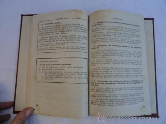 Libros de segunda mano: LIBRO - GRAM&Aacute;TICA ESPA&Ntilde;OLA -. A&Ntilde;O 1954. - Foto 2