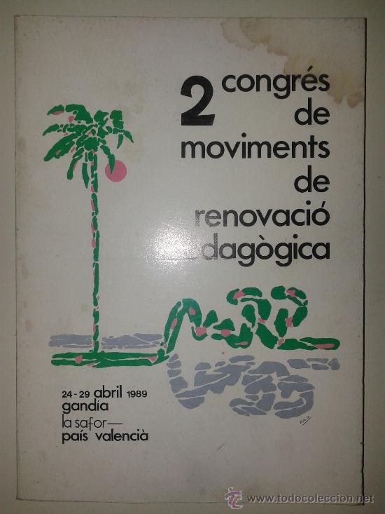 Gebrauchte B&uuml;cher: 2 congr&eacute;s de moviments de renovaci&oacute; pedag&oacute;gica - abril 1989 - Valencia - Gand&iacute;a