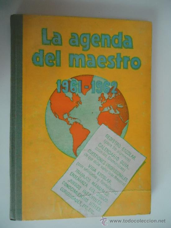 Libri di seconda mano: LA AGENDA DEL MAESTRO 1961-1962. ILUSTRADO