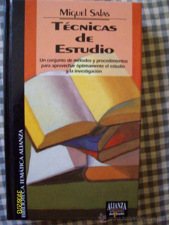 Libros de segunda mano: TECNICAS DE ESTUDIO MIGUEL SALAS - Foto 1