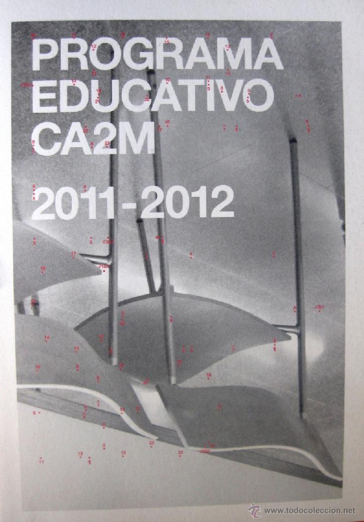 Libros de segunda mano: [CENTRO DE ARTE DOS DE MAYO]. PROGRAMA EDUCATIVO CA2M 2011-2012 (2011), SIN USO, IMPECABLE ESTADO - Foto 1