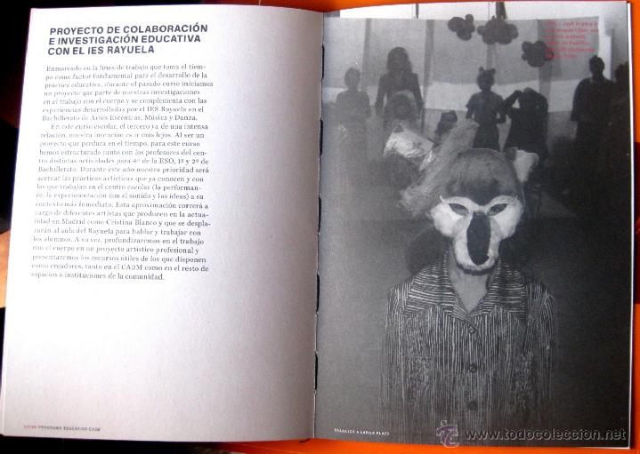 Libros de segunda mano: [CENTRO DE ARTE DOS DE MAYO]. PROGRAMA EDUCATIVO CA2M 2011-2012 (2011), SIN USO, IMPECABLE ESTADO - Foto 2