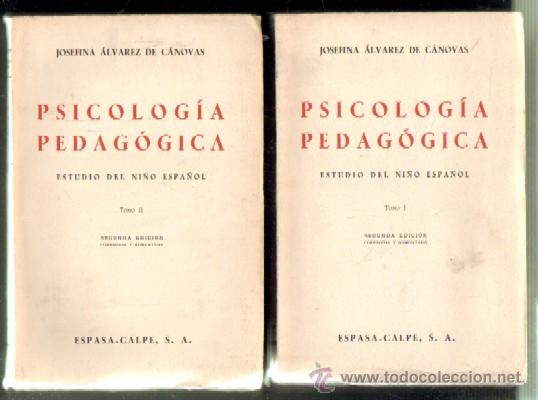 Libri di seconda mano: PSICOLOG&Iacute;A PEDAG&Oacute;GICA. ESTUDIO DEL NI&Ntilde;O ESPA&Ntilde;OL. 2 TOMOS   A-PED-538