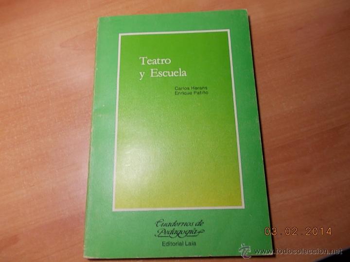 Libros de segunda mano: Teatro y Escuela. - Foto 1