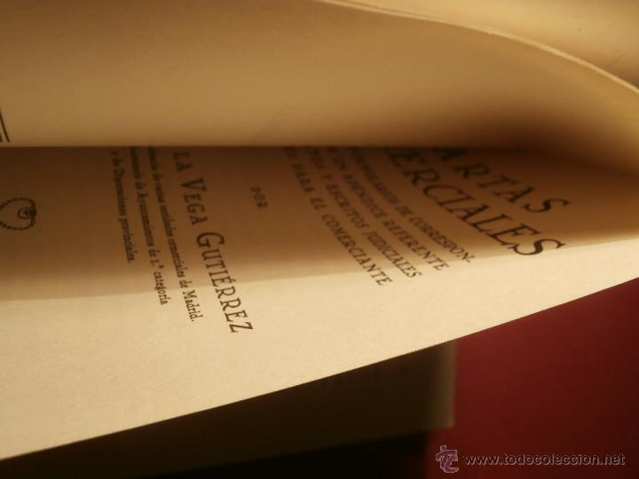 Libros de segunda mano: Impecable - Cartas Comerciales - Jos&eacute; de la Vega - 1944 - - Foto 3